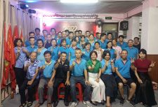 中國芯片防護整體解決方案廠的中秋晚會