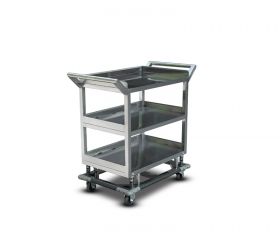 3層不銹鋼減震推車