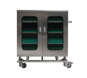 4層不銹鋼減震推車