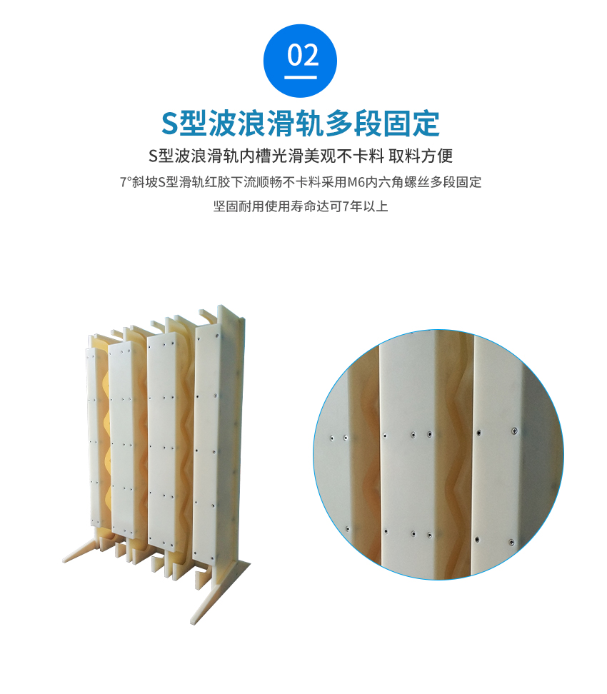 紅膠先進(jìn)先出細(xì)節(jié)放大