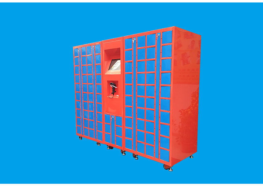 半導體智能柜側(cè)面圖