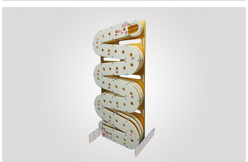 塑料錫膏先入先出防呆滑軌側(cè)面圖