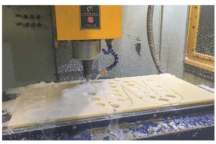 紅膠先進(jìn)先出法管制治具CNC加工