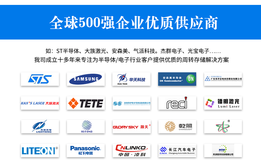 立式錫膏先進(jìn)先出滑軌廠家的合作客戶